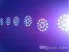 X24pcs بالجملة السوبر مشرق عالية الطاقة عالية الجودة dmx512 بقيادة مصباح 18x3 واط rgb الاسمية ضوء led شقة dj معدات تحكم مجانية