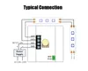 MJJC 12V 8A LED Dimmer a parete Manopola PWM Dimmer con telecomando IR 12 tasti per striscia luminosa a colore singolo5522183