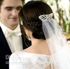 2015 Acessórios de jóias de noiva colar de casamento conjunto de noiva colar + brincos de noiva cocar vestido de noite acessórios