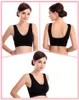 Naadloze Stretchy Lace Trim Leisure Sports Slaap Bra Kant Trim Soft Sport Top Gratis verzending