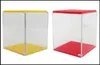 Blocos de construção Prettybaby mostram caixa de exibição caso LOZ 9900 vitrines de plástico caixa de exibição diy 8 cores Pt0253 #