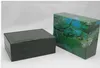 Factory Supplier Luxury Green With Original Box Wooden Watch Box Papers Card Wallet Boxes&Cases Wristwatch Box