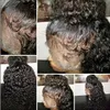 Pelucas HD 360 Peluca frontal de encaje humano PrePlucked Frontal onda de agua 13x4 pelucas delanteras Afro rizado rizado para mujeres negras Cabello virgen brasileño