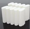1000 pcs 15g de plástico vazio diy oval lip balm tubos de desodorante portátil recipientes de batom branco claro moda legal lip tubes