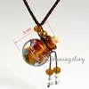 Aromatherapy Sieraden Geuren Handgemaakt Glas Essentiële Oliën Sieraden Murano Glas Sieraden Hanger Vintage Parfum Fles Hanger Ketting