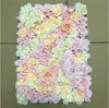 웨딩 꽃 배경에 대 한 10pcs 인공 꽃 벽 실크 장미 꽃 벽 도로 선도 꽃 이벤트 파티 용품