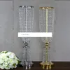 10 pçs / lote New arrival 80 cm de altura 22 cm de diâmetro acrílico casamento de cristal chumbo estrada peça central do casamento evento decoração do partido