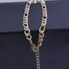 Anklets 발 보석 금은 도금 선물 여자 여자 발 체인 섹시한 간단한 골드 발목 앵클 발목 팔찌 여자 피가로 링크 발 Jewellry