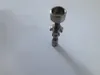 Titanium Nail Duo 14mm 18mm met verstelbare vleugelmoer GR2 Titanium Nail voor glazen bong waterpijp