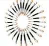 Nieuwe 50 stks / set Applicator Double-ended Cosmetische Borstels Dames Make Oogschaduw Eyeliner Spons Lip Borstel Set Wegwerp