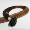 7a 16 "-24" Płaski Tip Hair Extension Brazylijski Remy Hair 0.5g / S 300S / lot # 1 # 1b # 2 # 4 # 6 # 99J # 613 # 24 # 6 # 99J # 613 # 24 # 6 # 6 # 69J # 613 # 24 # 6 # 99J # 613 # 24 # 6 # 6 # 99J # 613 # 24 # 6 # 99J # 613 # 24 # 6 # 27 Keratynowe włosy