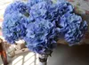 Soie hortensia boule de fleurs fleur décorative vraie touche fleurs artificielles de bonne qualité pour la décoration de marché de jardin de mariage livraison gratuite