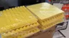 Большой размер 50x50x5cm желтый акустическая студия звукоизоляция пена звукопоглощение губка пирамида стеновые панели для музыкальных номеров шумоподавление