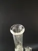 2015 Nyaste 40cm Glas Bong Glas Vattenrör Glas Bongs med 19mm Joint White Gratis frakt