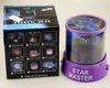 Färgglada Sky Star Projector Night Light Barn Novelty Present Master Star Starry Lamp Väggtak Inredning för romantiska gåvor Gratis frakt