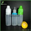 1000pcs 15ml 플라스틱 Dropper 병 빈 병 명확한 플라스틱 에센셜 오일 E 액체 Dropper 병 Vapor Tamper Evident Cap 15ml Bottle