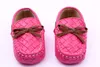 Девочка мокасины Принцесса первый ходунки обувь Детская кожа Prewalker малыш противоскользящие кисточкой партия обуви Дети конкурс обуви YW-S05