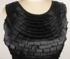 2015 New Black Scoop Regata Armadura Art Deco 1920'S Gatsby Inspirado Flapper Vestido de Festa Roupas Trajes Outfit Petal Hem Mulheres sob $ 50