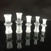 Convertisseur féminin Glass Adapter Mix Taille 10 14 18 Femelle à Femme Mâle à masculin Glass Tuyau d'eau Glss Bong pour la vente au détail ou en gros