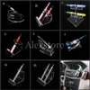 Acrylic e cig display clear stand shelf holder car rack for vapor ego battery e pipe vaporizer pen mech mod mechanical