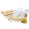 Zoreya 10 Pcs Fashion Make up Brushes Beige Professional Makeup Brush Set Essential Cosmetic Tool Kits
