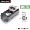 Högkvalitativ 63mm 2.5 "bov t teepipe för greddy rz / rs, turbonetics raptor tk-bov02fp63