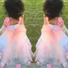 Doop Jurk - Mini Bruid Bloem Meisje Jurk - Kant Grote Bow - Tulle Wedding Emily Bloom Dress van Zulett