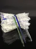 석유 장비 물 파이프 버블 링 봉 액세서리에 대 한 제조 업체 투명 유리 dabber