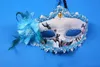 Venedik Stili Maske Mardi Gras Masquerade Kostüm Toplar, Prom Parti Dantel Çiçek Rhinestone Fantezi Maskeler (Karışık Renkler)