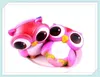 Vente chaude Hibou Squishies Kawaii Hibou Squishy Jouets Doux Lent Rising Téléphone Sangle Squeeze Break Enfant Jouet Soulager L'anxiété Cadeau De Noël Gratuit DHL