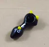 Black Penguin animal pipe Glass Hand Pipe Slim Oil Burner Glass Hookahs tobbaco spoon pipe Height: 3 Inch