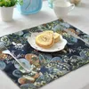 BZ806 Table mats Tableware mats Pads professional custom hotel cloth art meal pad Japanese style sushi pad tea table mat