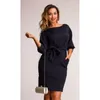 Gros-XL-5XL 2016 Automne Grande Taille Femmes Robe Bureau Travail Casual Moulante Femme Élégante Soirée Formelle Crayon Robes Robes 4XL