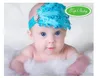 Baby feather Headbands Baby girl pena Enfeites de cabelo Shining headwear Acessórios para crianças