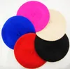 Children wool beret hat princess hat for girls candy colors beret 10pcs/lot free shipping