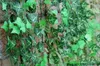 Simulation de vigne grimpante de lierre, feuille verte artificielle en soie, décoration murale de vigne vierge, décoration de maison, 60 pièces/lot, offre spéciale