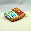 Nowe kobiety Kids Canvas Retro Aztec Print Mini Mone Money Bag Bag Casual Tourse Wallet 12pcllot 6588733