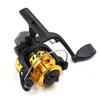 Hiumi Nowe Koło Fish Wheel Spinning Reel Pardew Przynęty Naczynia Kołysel Casting Flying Fishing Trolling Kołowrotek Spinning z linią