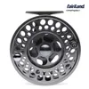 wyprzedaż di2.8 "-4.3" 2BB + 1 Metal Metal Fish Fishing Wheel Precision Mashed Fly Reel z Bar-Stock Aluminum Express Line Shipping