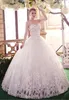 New Arrivals Fantastic Beatiful Sleeveless Elegant Sweet Princess Appliques/Beads Lace up Wrapped Chest Ball Gown Wedding Dresses