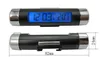 インテリアデコレーションカーLCDデジタル電子時計自動時計クリップ温度計光青バックライトなしバッテリーK017153163