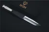 Free shipping High quality VESPA Knife Microtech Black Combat Troodon Knife Blade:S35VN Handle:Aluminum(CNC finish) Outdoor Tools