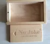 100 피스 아니오 로고 대나무 포장 상자 대나무와 나무 선물 상자 나무 직사각형 선물 상자 크기 80x50x25mm 3.15 x 1.97 x 0.99 인치
