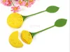 500 pcs/lot mignon citron Silicone thé feuille à base de plantes infuseur fabricant filtres infuseur passoire sachet de thé, 500 pcs/lot