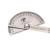 Professionell mätverktyg Rostfritt stål Digital Protractor Round Head Rotary Goniometer Angle Ruler Feramentas Manuais