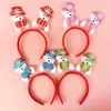 Jul Head Hoop Clasp Hårband Huvudband Julhantverk Head Hoop Party Decoration Gratis frakt CH01004