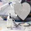 FREE SHIPPING 100PCS Collection Crystal Baby Bottle Keychain Favors Baby Shower Ideas Party Keepsake Party Decoration Gifts