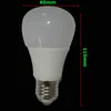 50 adet 9W 5730 Led Ampüller Parlaklık 900Lm Beyaz plastik Alüminyum Işık 270 Açı beyaz sıcak beyaz Led Dim ampul AC110-220V CRI 80Ra soğutmak