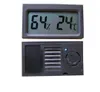 Mini Digital LCD-bil / utomhustermometer Hygrometer TH05 Termometrar Hygrometrar i lager Snabb leverans av DHL FedEx
