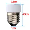 Convertisseur de lampe de lampe de couleur blanc Convertisseur Convertisseur de base E14 en E27 ou E27 à E14 pour les bulbes LED LED LED LED Base9778062
